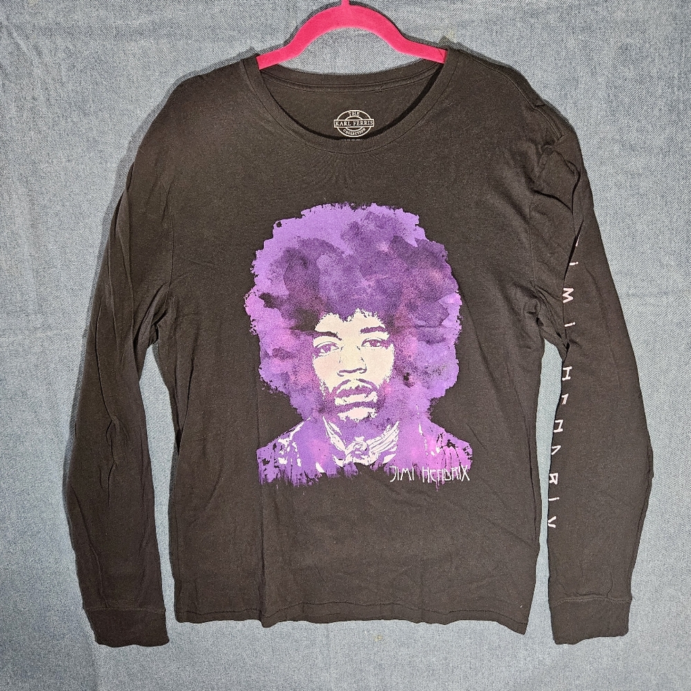 Jimi Hendrix Karl Ferris Collection Long-Sleeve Tee – Black & Purple –  Medium